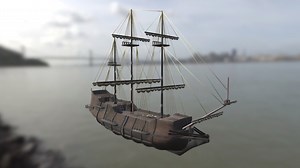 Spanish Galleon - 3D model by Micah Peterson (@TheMicahPeterson)