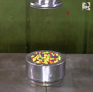 2.9M views · 979 reactions | Can CANDY be turned into a Lollipop?!? | Hydraulic press channel | Facebook