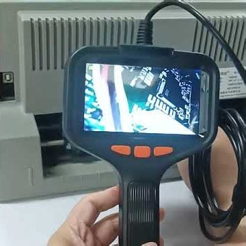 4.3'' LCD Screen HD Digital Handheld Borescope IP67 1080P Waterproof
