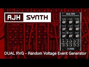 NEW! DUAL RVG Random Voltage Event Generator - an Introduction to this Eurorack Generative CV Source