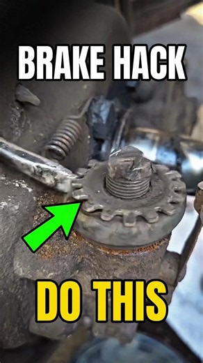 How to Tighten or Loosen Drum Brake Shoes Easily