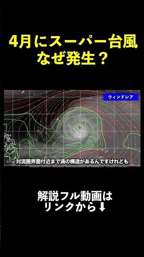 Reasons for the formation of a super typhoon in April [Wind Shear Edition] #WeatherEnthusiasts #T...