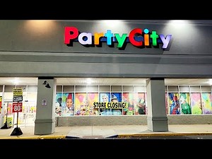 Party City - Last Visit Before Store Closes Forever. 🎈