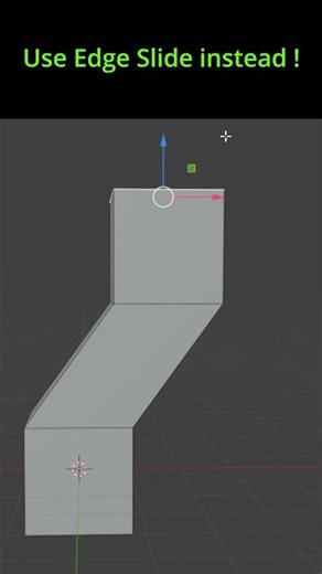 Better Than Extrude: Blender Edge Slide Trick