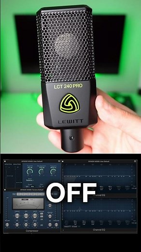 BEFORE AND AFTER Mixing Vocals (Lewitt LCT 240 Pro)