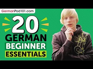 20 Beginner German Videos You Must Watch | Learn German