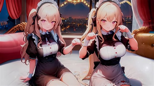 【ASMR zheng】2 Maids Relaxing Sleep