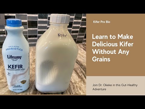 How to Make Kefir at home Using Store-Bought Kefir and A2 Reduced Fat Milk (No Kefir Grains Needed!)