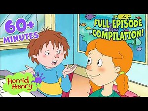 Henry Has A Girlfriend?! | Season 3 Clip Compilation | Horrid Henry | 1+ HOUR