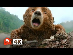Paddington in Peru (2024) 4K - Baby Paddington Falls Into The River Scene | Movieclips