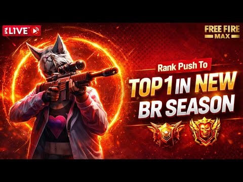 LIVE🔴RANK PUSH TO GRANDMASTER 🥰UID CHECK 😰#fflive #guildtest #viral #yashvislive #freefire #trend