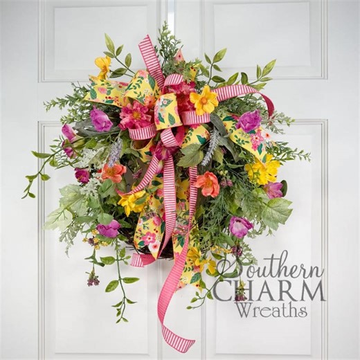 How to Make a Summer Wildflower Wreath