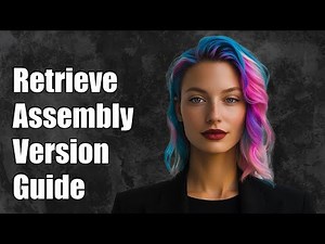 How to Retrieve AssemblyInformationalVersion in MSBuild: A Step-by-Step Guide