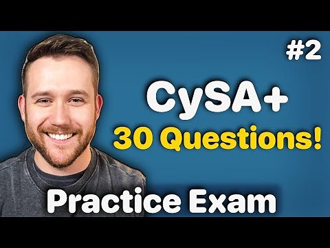 CompTIA CySA+ 30 Questions Practice Exam - Part 2