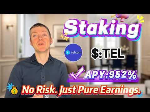 😴 Made $500 While Sleeping! Staking TEL (Mining Tutorial) – The Most Stable Project in Crypto! 🔥