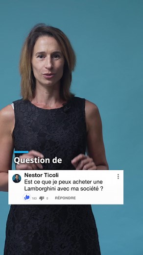 Est-ce que je peux acheter une Lamborghini avec ma société ? #dougs #voiture #entrepreneur #apprendresurtiktok #fiscalite #impot #finance #Lamborghini