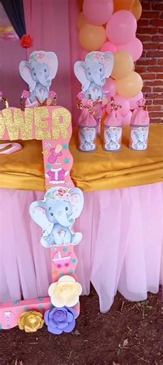 Baby Shower en Rosa #babyshower