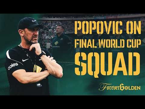 FULL PRESS CONFERENCE: Tony Popovic explains CommBank Socceroos FIFA World Cup 2026 squad selection