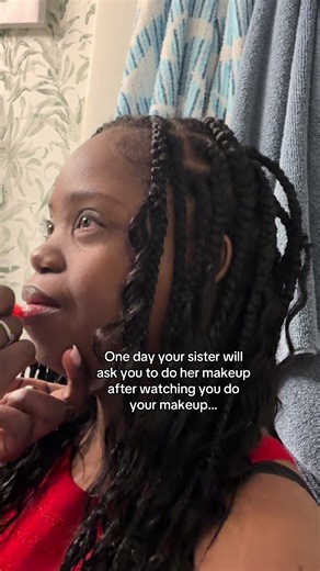 Grateful for the community Tracy has grown on here 💗🫶 #autism #downsyndrome #boost #fyp #girlhood @Rare Beauty