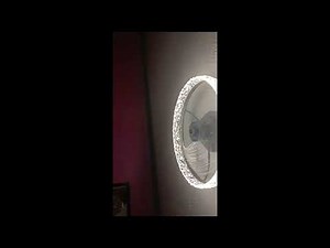 Review VOLISUN Modern Ceiling Fans with Lights and Remote, 19.7in Low Profile Ceiling Fan Flush Moun