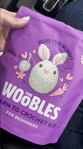 The Woobles Bunny Kit: Crochet Made Easy