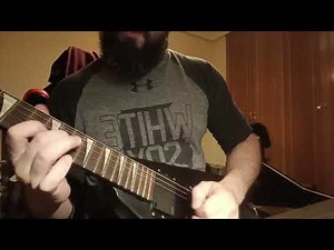 Architecture of agression solo- Megadeth cover