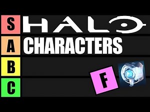 Halo Characters Tier List (Ranking Every Halo Character - EVERY Game)