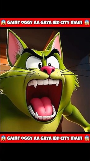 Angry 😡 Oggy Aa Gaya ibd city main oggy vs All Character in Ibd3d | Challenge Short #shorts #viral