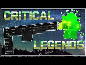 [로블록스]크리티컬 레전드 핵 스크립트 OP (블랙마켓 Tp) , (무적) , (오토팜) , (직업바꾸기)