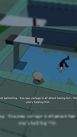 I Think Boy In The Pool Is Dead?!🤯🤣| #FamilyGuy #FamilyGuyBackToTheMultiverse #HeavyIronStudios