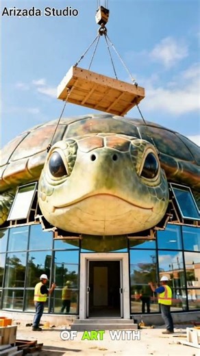 “Amazing Turtle House Design – Creative Architecture Inspired by Nature”