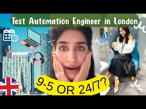 Day in the Life of a Test Automation Engineer in London 🇬🇧👩‍💻✨😍💁‍♀️🎥| Mini Vlog✨