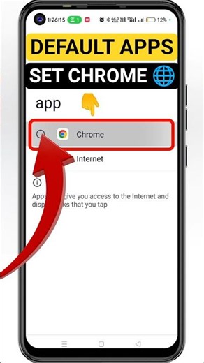 How To Set Chrome as Default Browser on Android #shorts 🌐📱