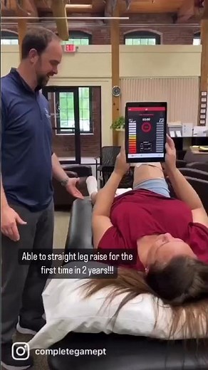 Complete Game Physical Therapy: Quad Set Exercise with mTrigger Biofeedback