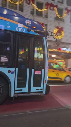 A M3A Select bus service is on headed to waterside