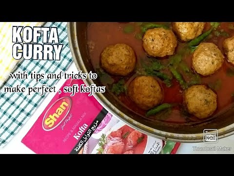 Kofta Curry with Shan Masala/Tips and Tricks to make perfectly soft koftas by Spark Of Taste