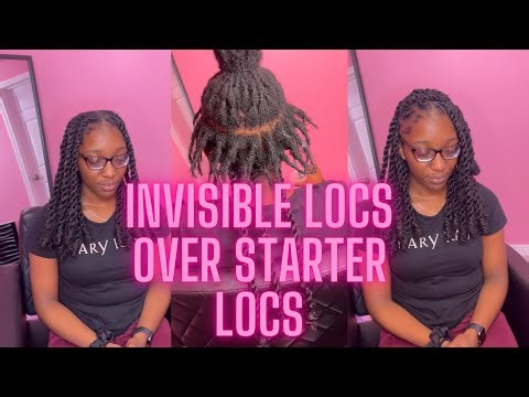The Easy/Simple Method for Invisible Locs Over Starter Locs