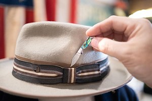 Elegant Pearl Handled Folding Hat Knife - Stylish Fedora/ Cowboy/ Custom Hat Accessory - Laser Engraving Available, Custom,unisex Gift - Etsy