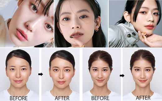 別人級「変身メイク」のやり方！化粧でここまで変わる【プロのテクニック】 | 美的.com