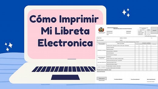 ➙ Descargar Libreta Escolar Electrónica Bolivia - 2024 en [PDF]