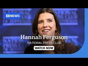 IN FULL: Cheek Media's Hannah Ferguson speaks at National Press Club | ABC NEWS