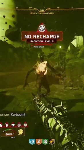 Don't pick the nukes up! (BO7 cod zombies fallout collab) #gaming #callofduty