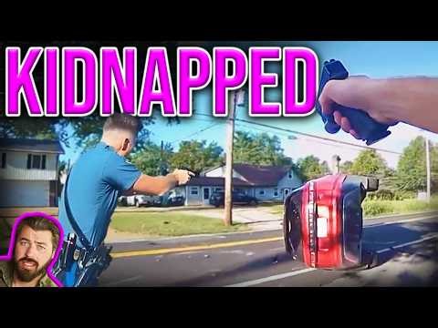 Kidnapper FLIPS His Car Before Shootout!