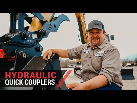 Hydraulic Quick Connect: How To Change Excavator Bucket & Attachment