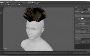 Ornatrix Maya：基础操作流程