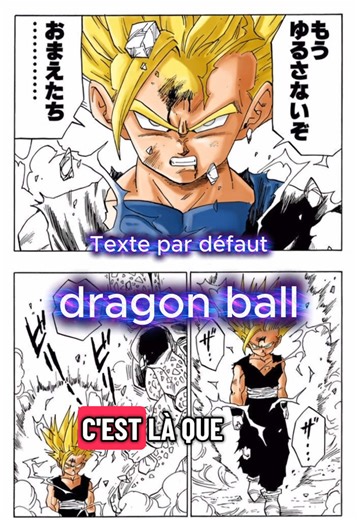Vous préfère quel combat dans dragon ball ? #mangas #dragonball