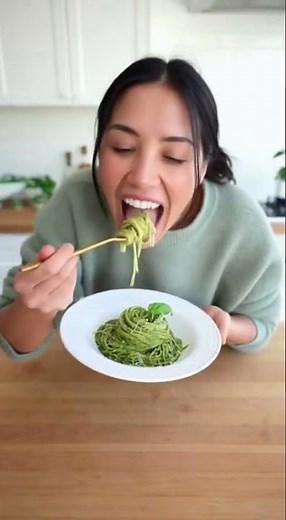 The Easiest Pesto Pasta Recipe You'll Ever Make | 2-Minute Delicious Spaghetti! #PestoPasta