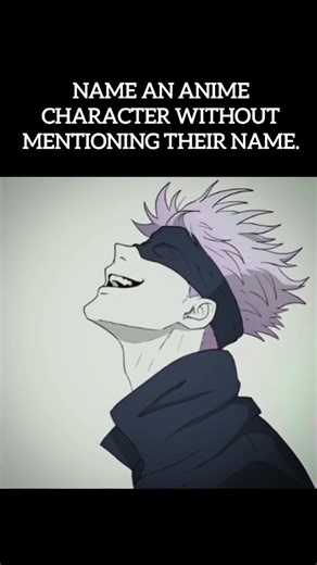 Write name an anime character without mentioning thier name🔥 #shadow #anime #animation #shorts