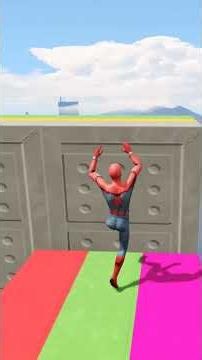 GTA 5 Epic Water Ragdolls Spiderman Jump/Fails Ep #shorts