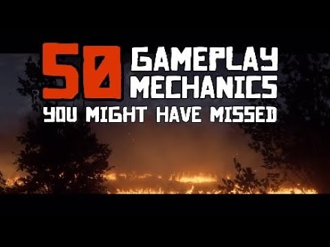 50 Gameplay Mechanics You Might Have Missed - Red Dead Redemption 2 Tips Tricks & Controls Online